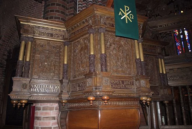 Kanzel im Meldorfer Dom