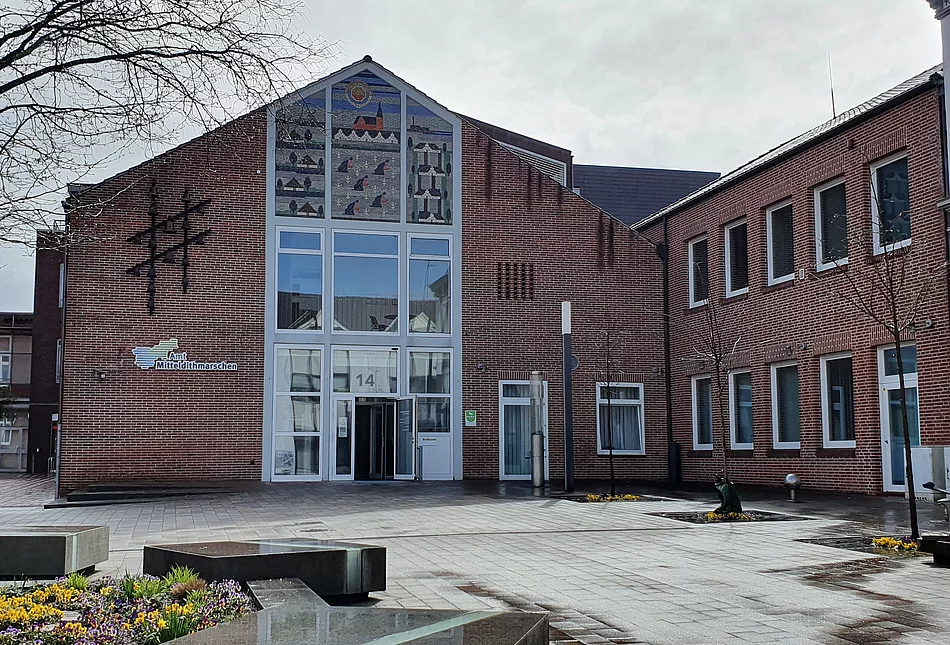 Amtsgebäude Amt Mitteldithmarschen Amtsverwaltung Roggenstraße 14 in Meldorf