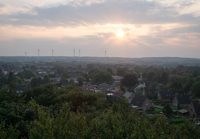 Blick auf Albersdorf